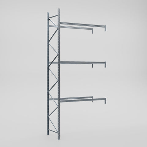 Pallet Racking Hot Dip Galvanised - H6096 x D1220mm - Add On Bay