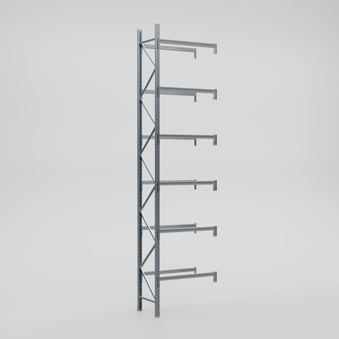 Ird Hot Box Racking Pallet Racking Hot Dip Galvanised - H6096 x D838mm - Add On Bay ...
