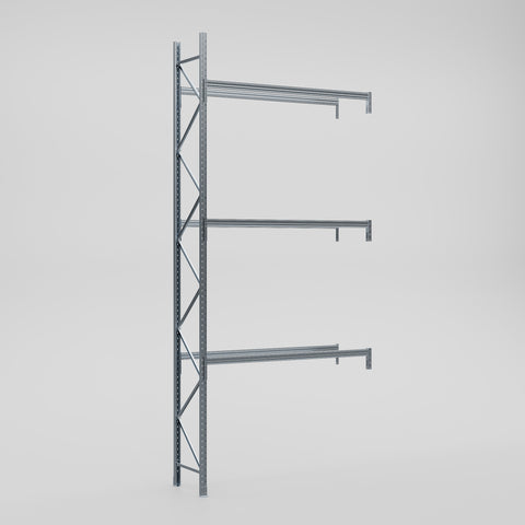 Pallet Racking Hot Dip Galvanised - H6096 x D838mm - Add On Bay