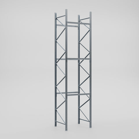 Pallet Racking Hot Dip Galvanised - H6096 x D1220mm - Full Bay