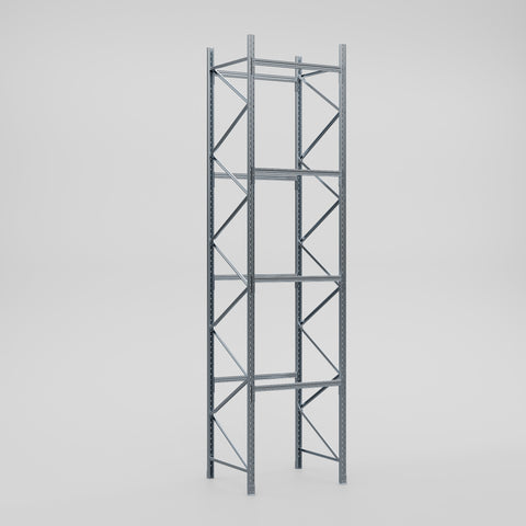 Pallet Racking Hot Dip Galvanised - H6096 x D1220mm - Full Bay