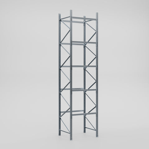 Pallet Racking Hot Dip Galvanised - H6096 x D1220mm - Full Bay