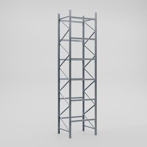 Pallet Racking Hot Dip Galvanised - H6096 x D1220mm - Full Bay