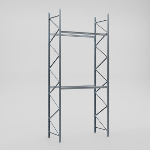 Pallet Racking Hot Dip Galvanised - H6096 x D1220mm - Full Bay