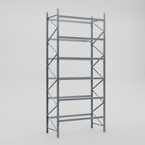 Pallet Racking Hot Dip Galvanised - H6096 x D1220mm - Full Bay