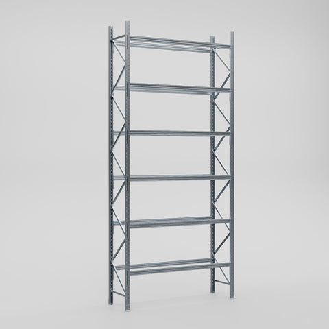 Pallet Racking Hot Dip Galvanised - H6096 x D838mm - Full Bay