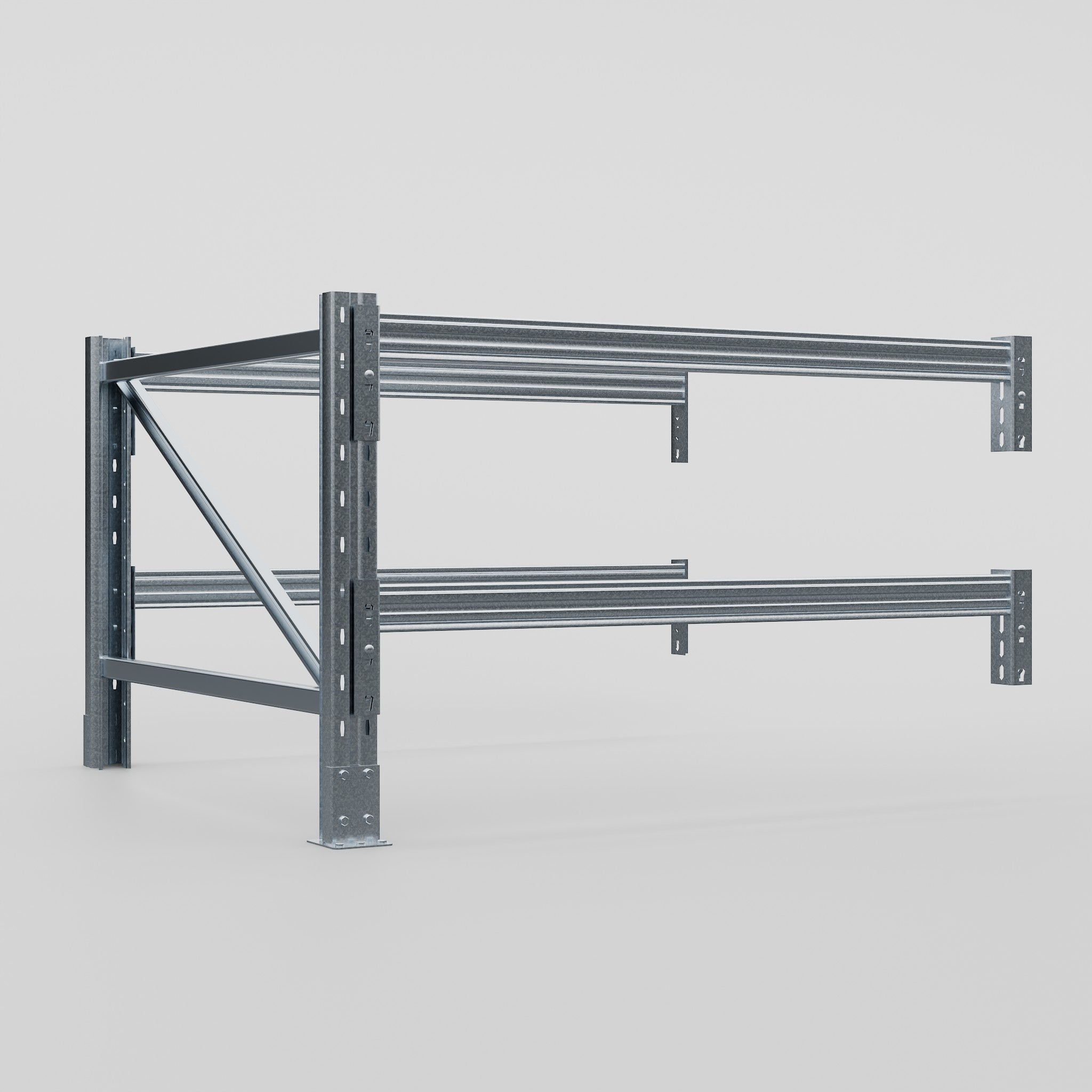 Ird Hot Box Racking Pallet Racking Hot Dip Galvanised - H914 x D1220mm - Add On Bay ...