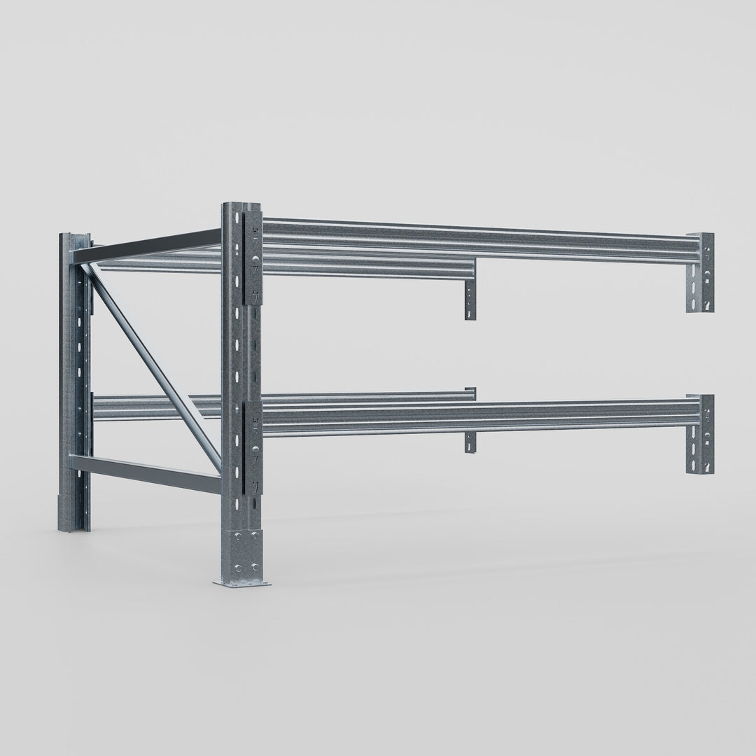 Pallet Racking Hot Dip Galvanised - H914 x D1220mm - Add On Bay ...