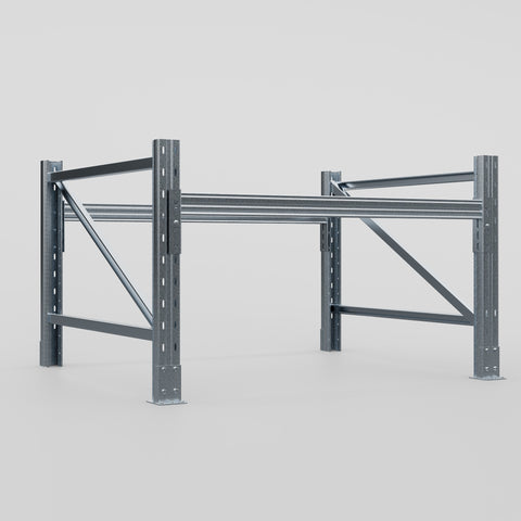 Pallet Racking Hot Dip Galvanised - H914 x D1220mm - Full Bay