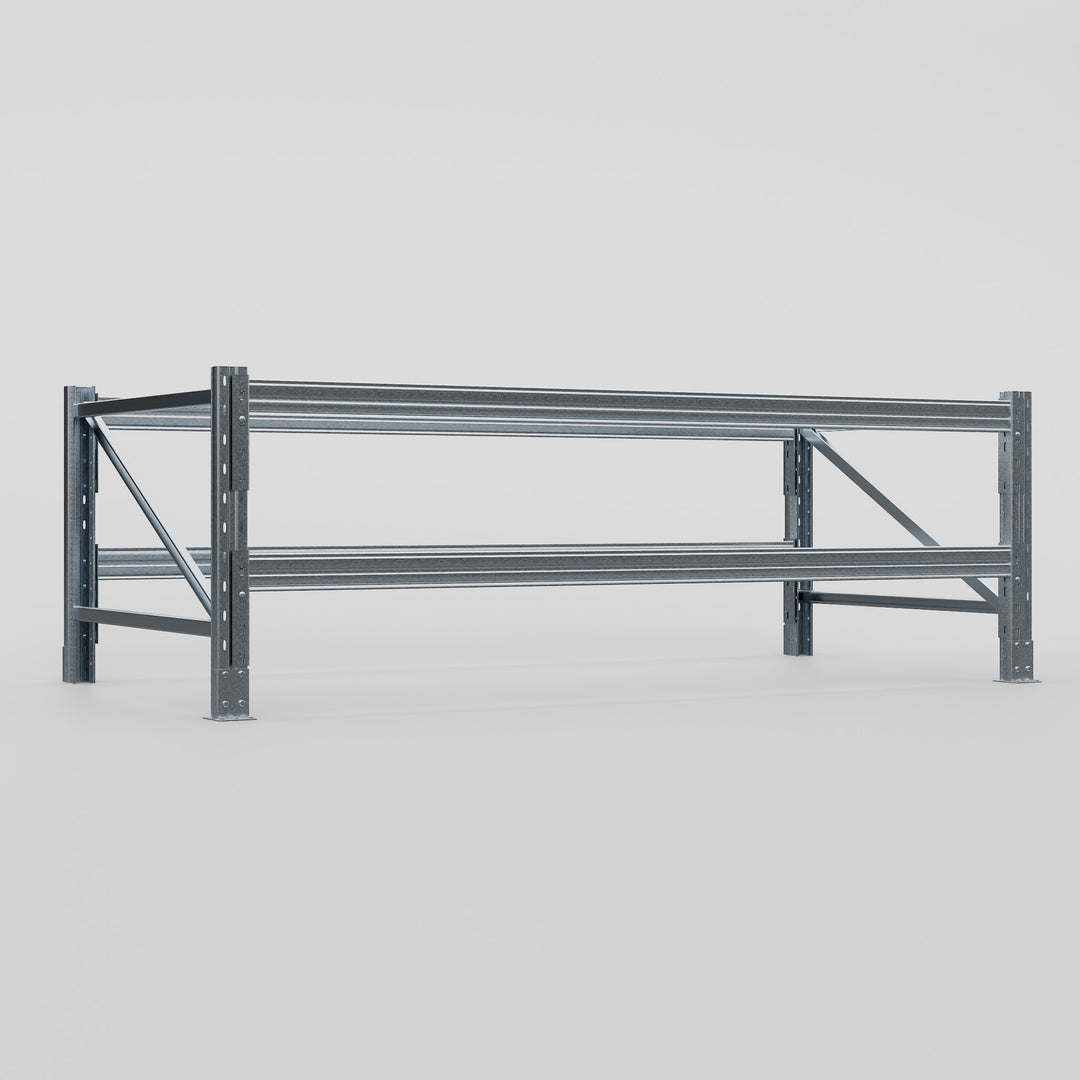 Pallet Racking Hot Dip Galvanised - H914 x D1220mm - Full Bay ...