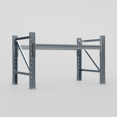 Pallet Racking Hot Dip Galvanised - H914 x D838mm - Full Bay