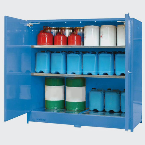 Steelspan - 650L - Large Capacity Corrosive Substance Storage Cabinet