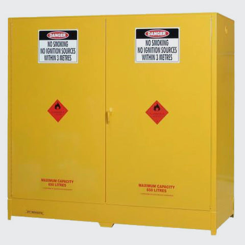 Steelspan - 650L - Large Capacity Flammable Liquids Storage Cabinet