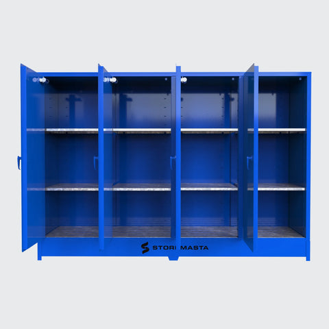 Steelspan - 850L - Large Capacity Corrosive Substance Storage Cabinet