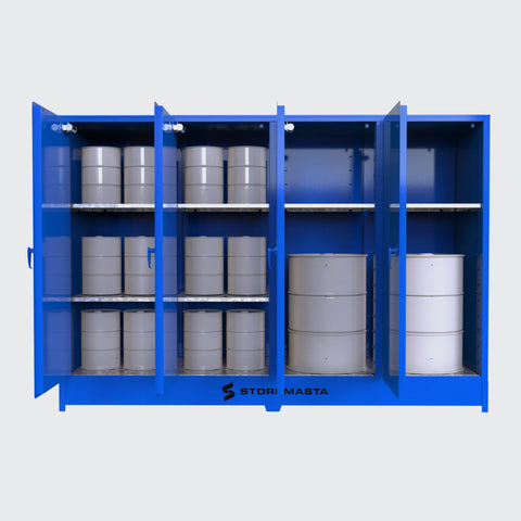 Steelspan - 850L - Large Capacity Corrosive Substance Storage Cabinet