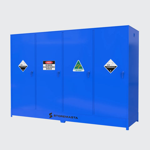 Steelspan - 850L - Large Capacity Corrosive Substance Storage Cabinet