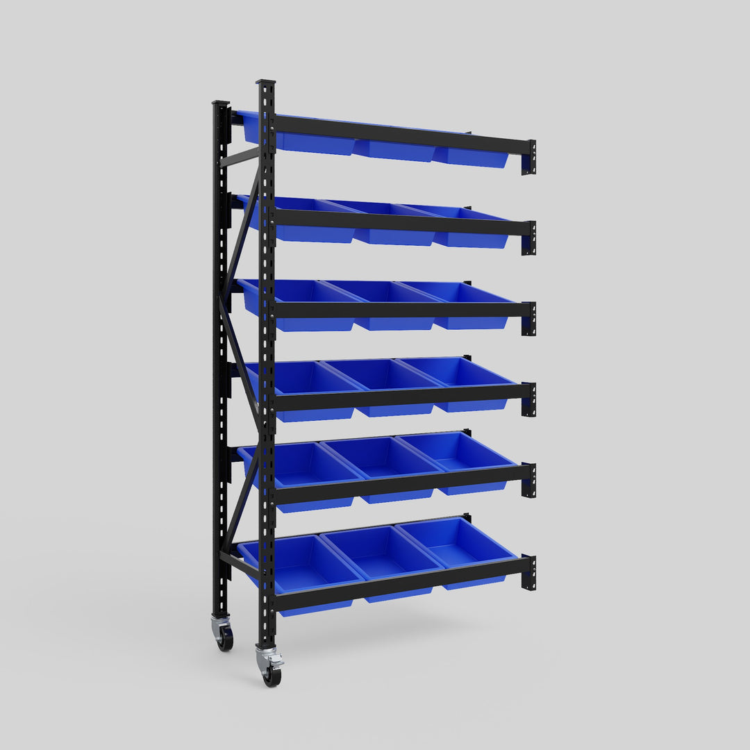 Plastic Tub Shelving – Steelspan Storage Systems