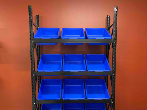 Plastic Tub Shelving