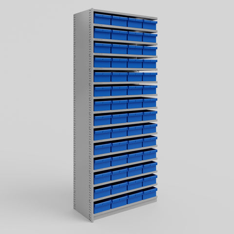 Small Parts Storage Shelving - Add-On Bay: H2175 x W900 x D400