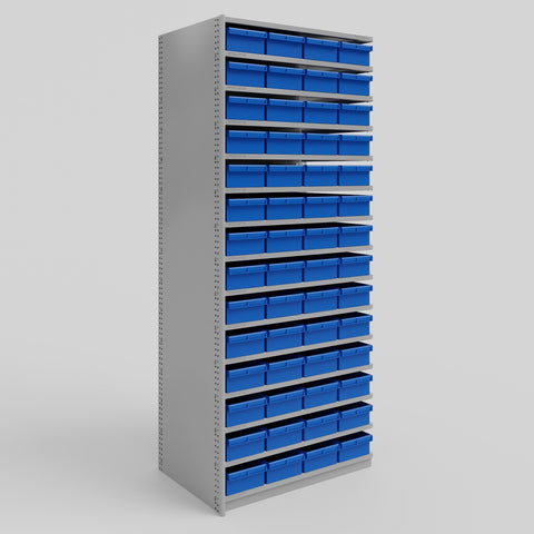 Small Parts Storage Shelving - Add-On Bay: H2175 x W900 x D600