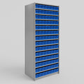 Small Parts Storage Shelving - Full Bay: H2175 x W900 x D600