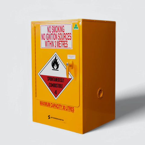 Steelspan - 30L -Spontaneously Combustible Substances Storage Cabinet