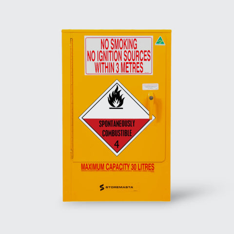 Steelspan - 30L -Spontaneously Combustible Substances Storage Cabinet