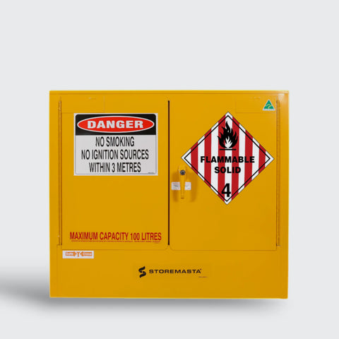 Steelspan - 100L - Flammable Solids Storage Cabinet