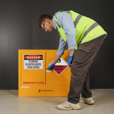 Steelspan - 100L - Spontaneously Combustible Substances Storage Cabinet
