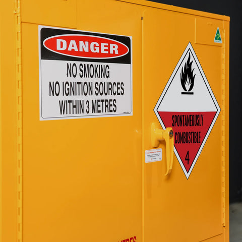 Steelspan - 100L - Spontaneously Combustible Substances Storage Cabinet