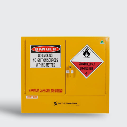 Steelspan - 100L - Spontaneously Combustible Substances Storage Cabinet