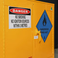 Steelspan - 100L - Dangerous When Wet Storage Cabinet