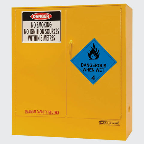 Steelspan - 160L - Dangerous When Wet Storage Cabinet