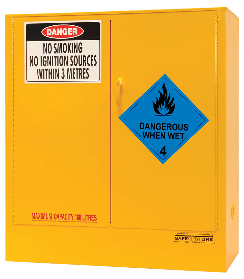 160L - Dangerous When Wet Storage Cabinet