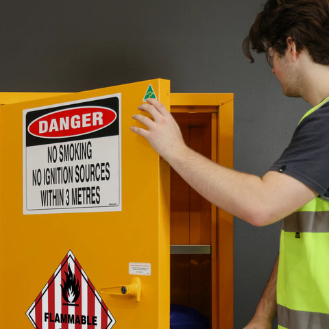 Steelspan - 170L - Flammable Solid Storage Cabinet