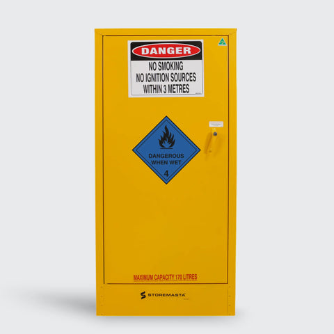 Steelspan - 170L - Dangerous When Wet Storage Cabinet
