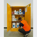 Steelspan - 250L - Dangerous When Wet Storage Cabinet