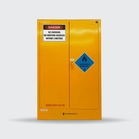 Steelspan - 250L - Dangerous When Wet Storage Cabinet