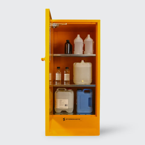 Steelspan - 250L - Flammable Liquid Storage Cabinet (Single Door)