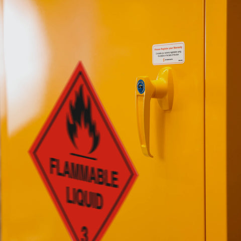 Steelspan - 250L - Flammable Liquid Storage Cabinet (Single Door)