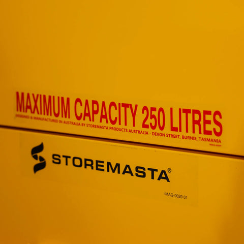 Steelspan - 250L - Flammable Liquid Storage Cabinet (Single Door)