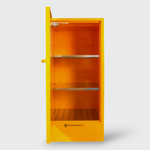 Steelspan - 250L - Flammable Solids Storage Cabinet-Single Door