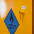 Steelspan - 250L - Dangerous When Wet Storage Cabinet-Single Door