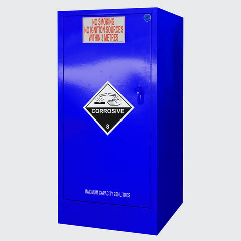 Steelspan - 250L - Corrosive Substance Storage Cabinet (Single Door)