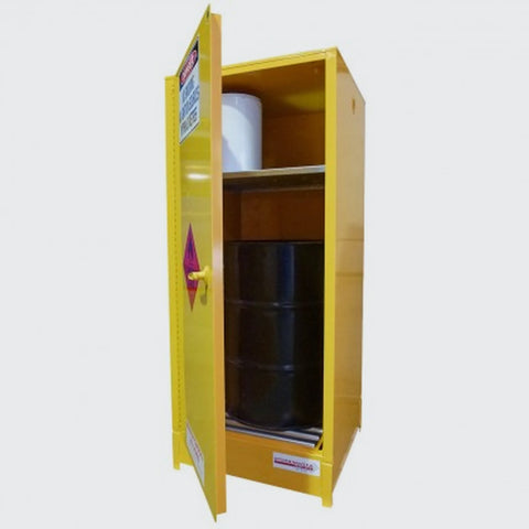 Steelspan - 250L - Flammable Liquid Storage Cabinet - Roller Base