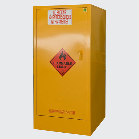 Steelspan - 250L - Flammable Liquid Storage Cabinet - Roller Base