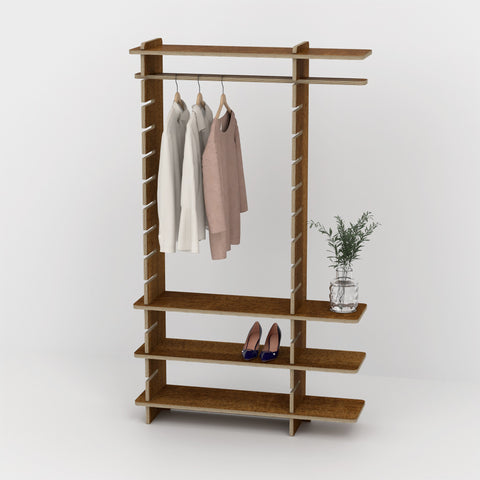 Shelvr Single Bay Clothing Rack | D290mm