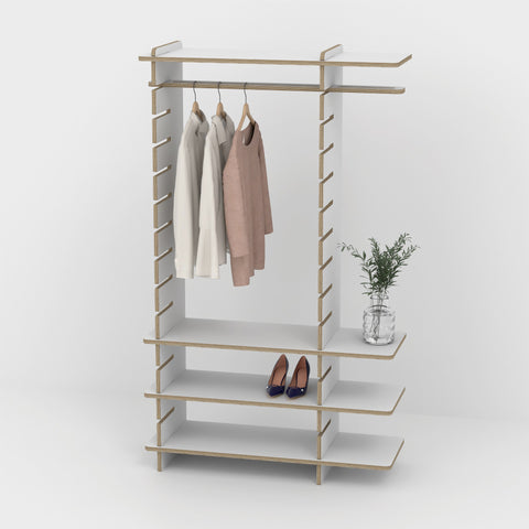 Shelvr Single Bay Clothing Rack | D390mm