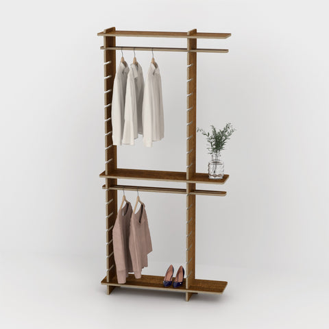 Shelvr Single Bay Clothing Rack | D290mm