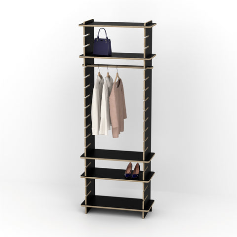 Shelvr Single Bay Clothing Rack | D390mm